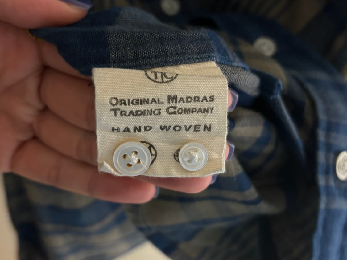 ORIGINAL MADRAS TRADING COMPANY 셔츠 상품이미지5
