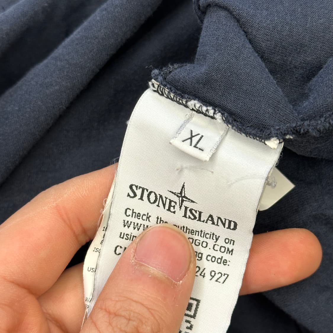 XL 스톤아일랜드 쉐도우 반팔티 상품이미지5