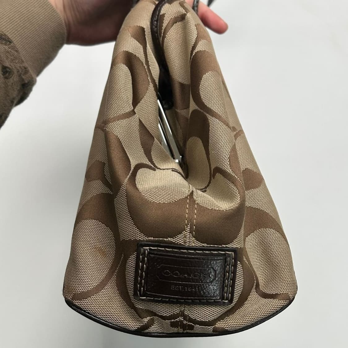 코치 시그니처 캔버스 도트백 상품이미지4