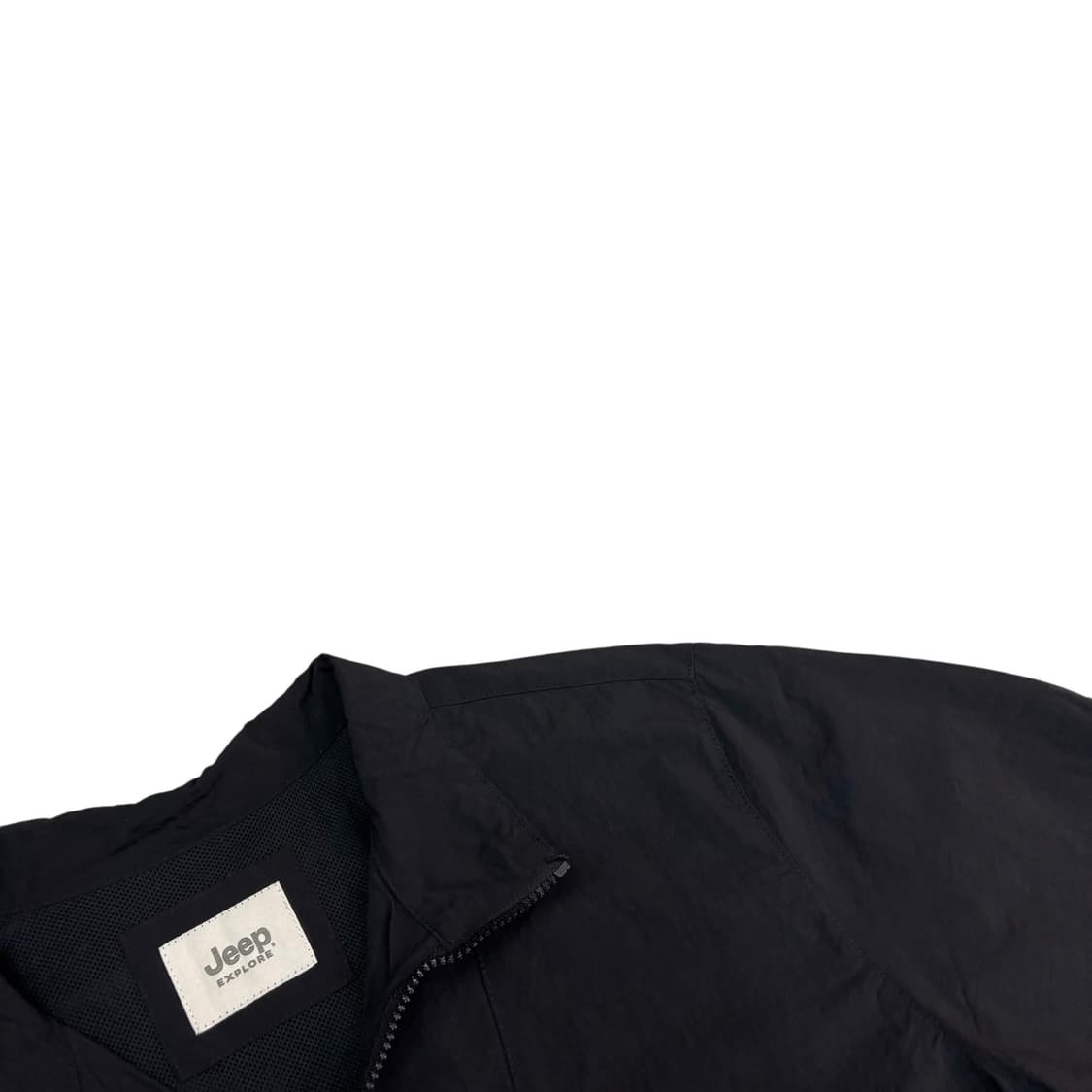 지프 블랙 반팔 아노락 자켓 상품이미지3