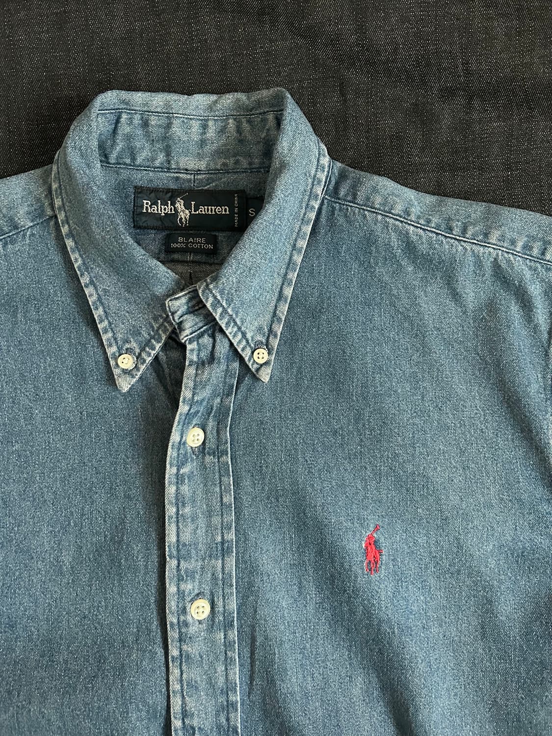 폴로랄프로렌 Blaire 데님 버튼다운 셔츠 상품이미지4
