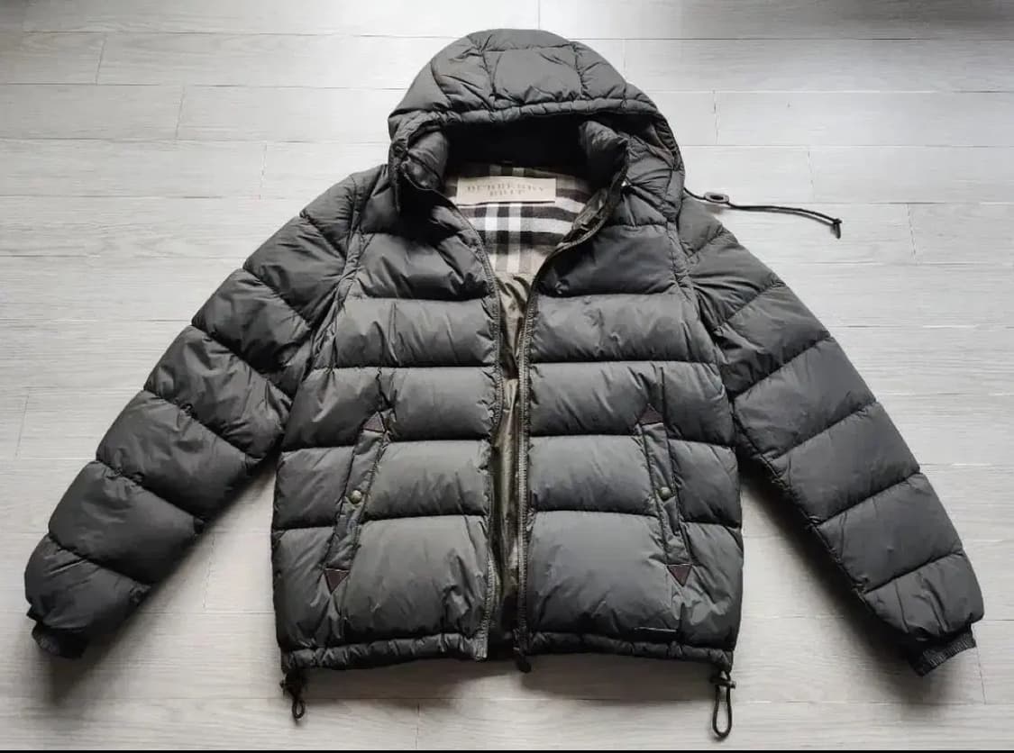 정품 버버리 브릿 후디 구스패딩 상품이미지1