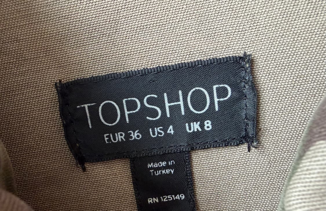 밀리터리 자켓 by TOPSHOP (size 36) 상품이미지10