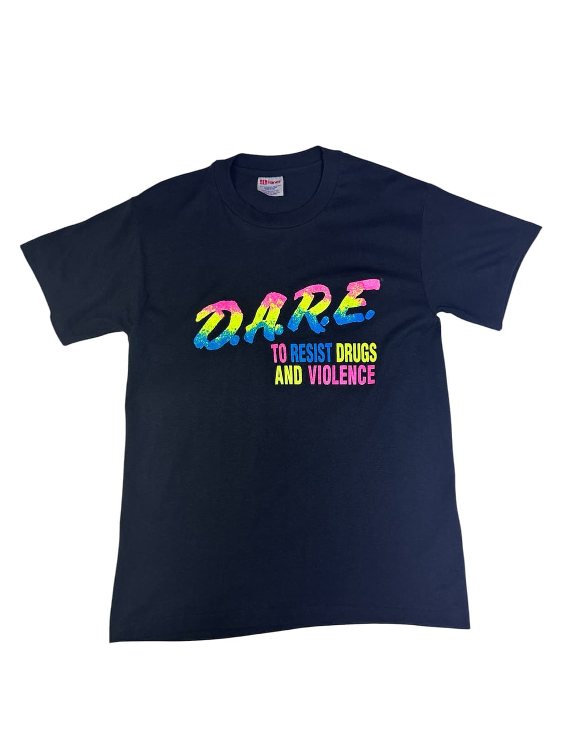 빈티지 90s DARE 슬로건 프로모션 티셔츠 M 상품이미지1