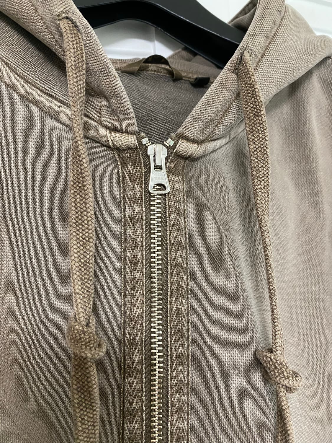 벨리에 네오 유틸리티 후디 집업 다잉브라운 4사이즈(100) 상품이미지3