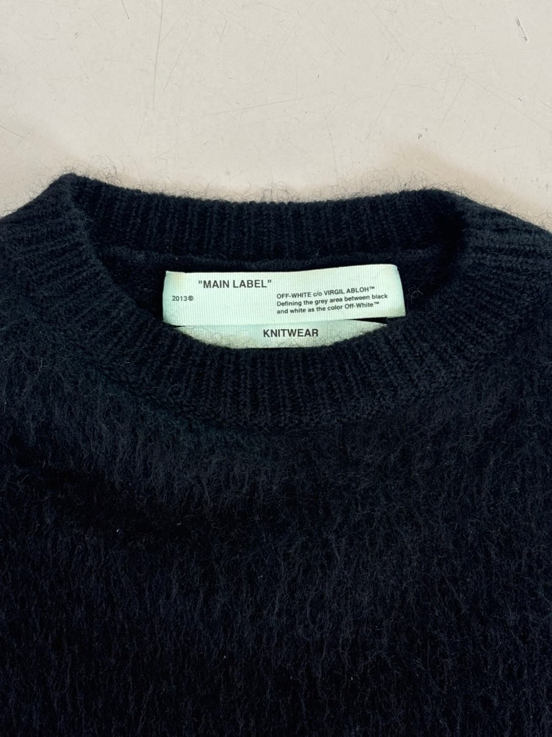 OFF-White Mohair Knit 상품이미지4