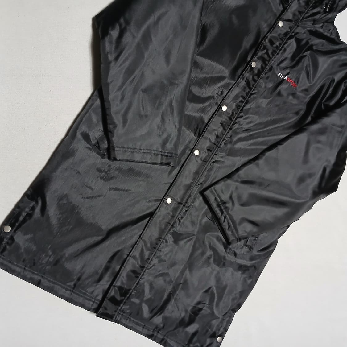 일본판 fila 휠라 필라 벤치코트 양털 누빔 패딩 롱자켓 상품이미지6