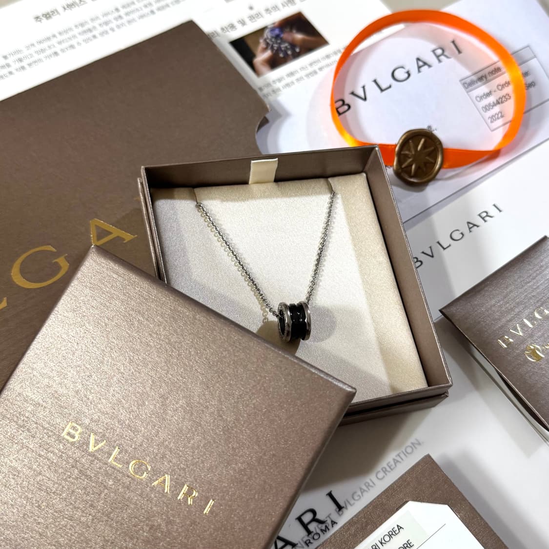 [백화점판/당일출고]불가리 세이브더칠드런 목걸이 상품이미지2