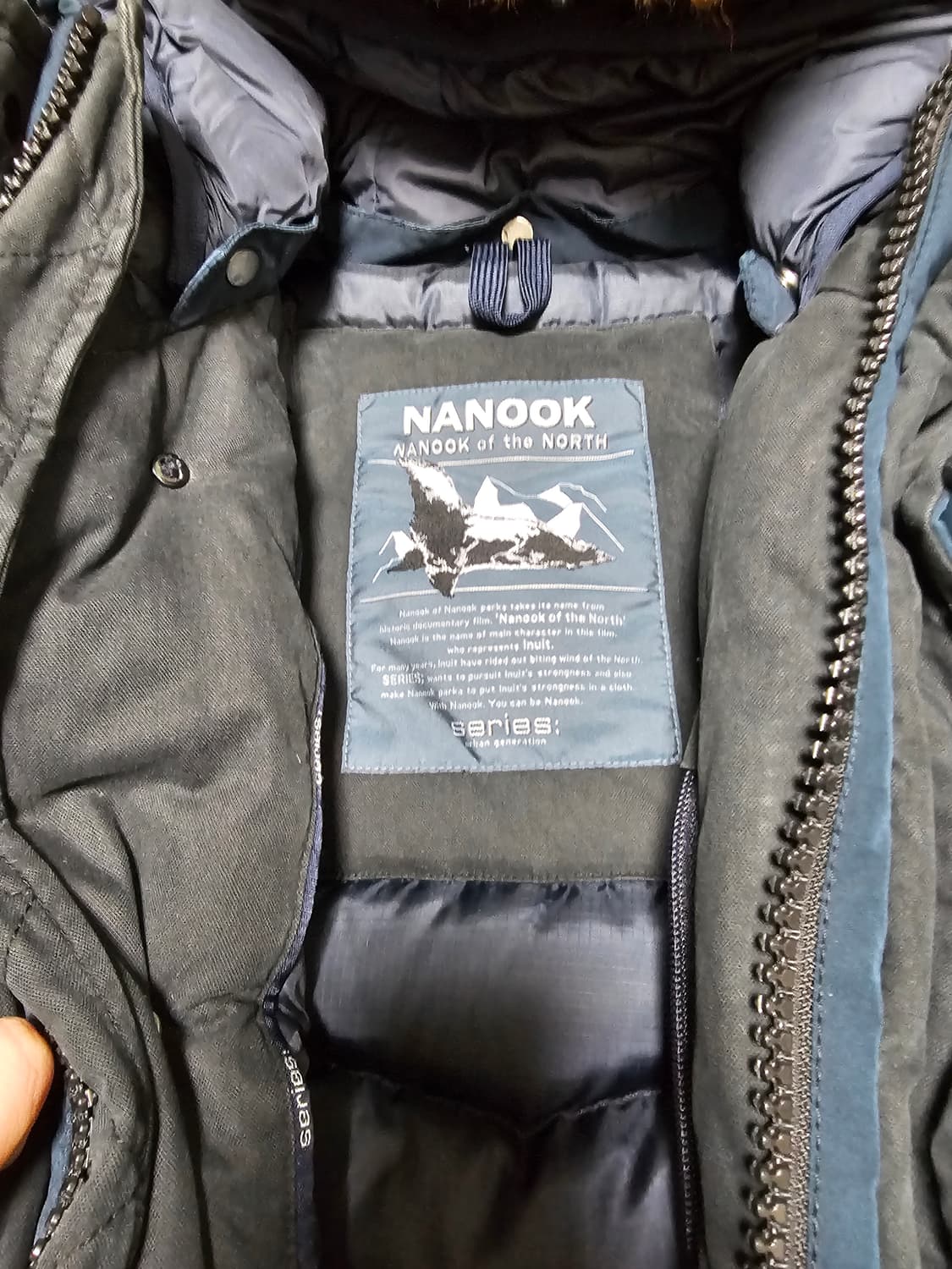 시리즈 나누크 헤비다운 패딩 95 상품이미지3