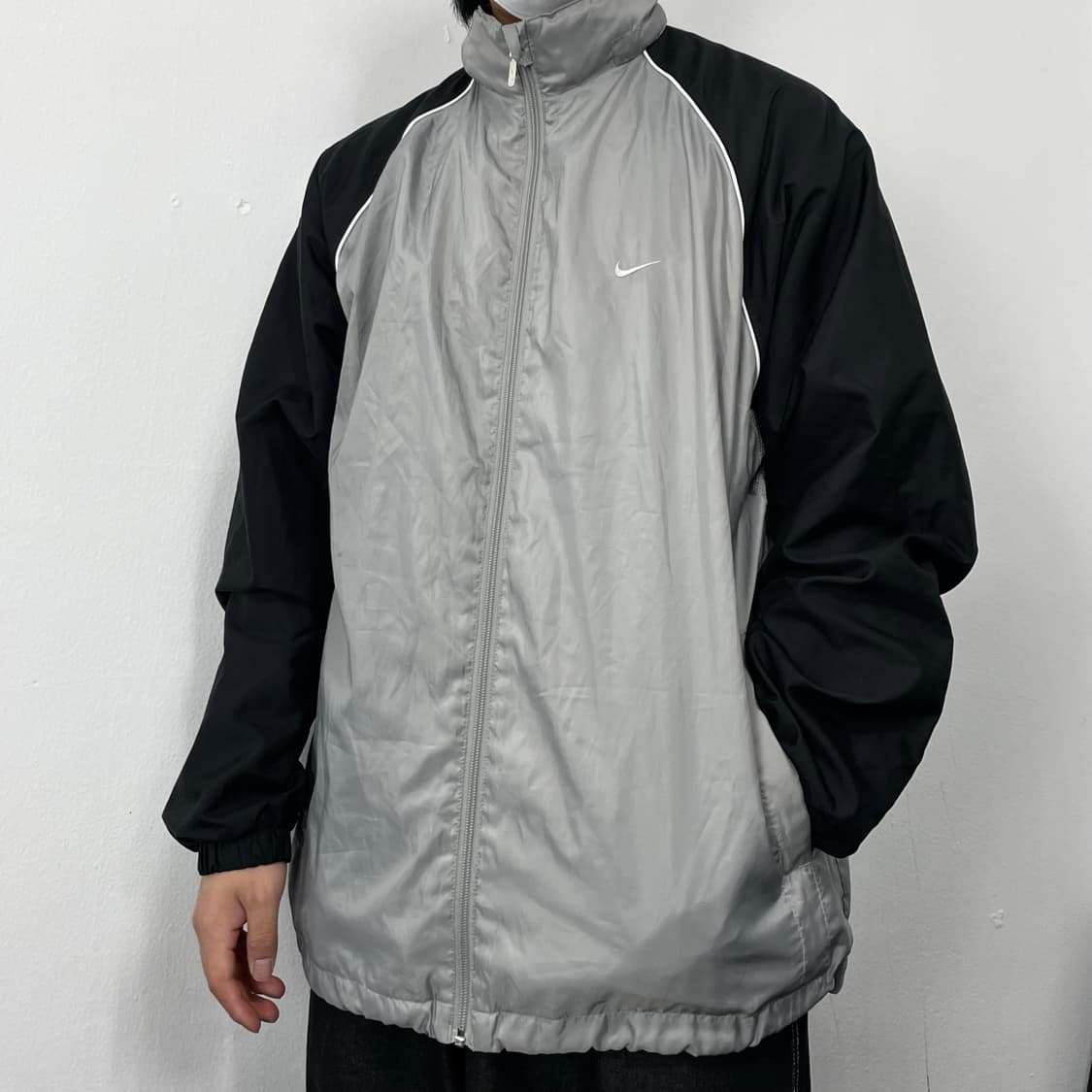 2XL 나이키 오버사이즈 파이핑 바람막이 상품이미지1