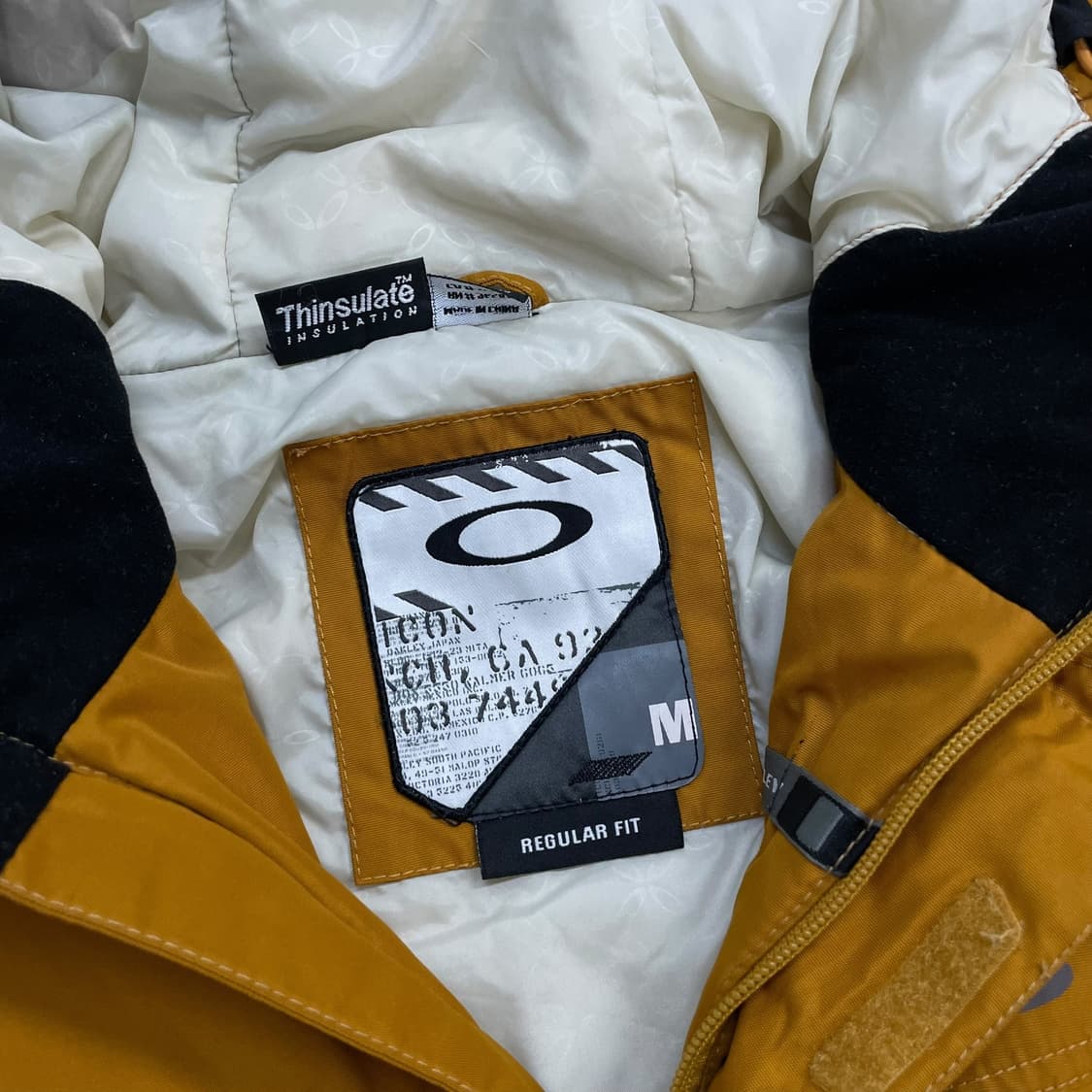 오클리 Oakley 레귤러 핏 신슐레이트 후드 점퍼 머스터드 상품이미지3