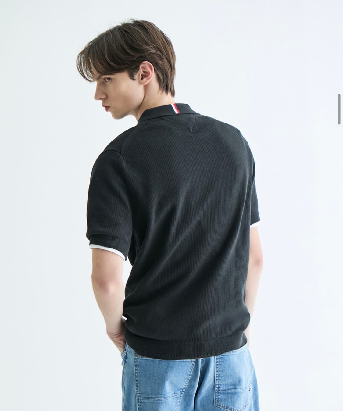 타미힐피거 폴로니트반팔 상품이미지2