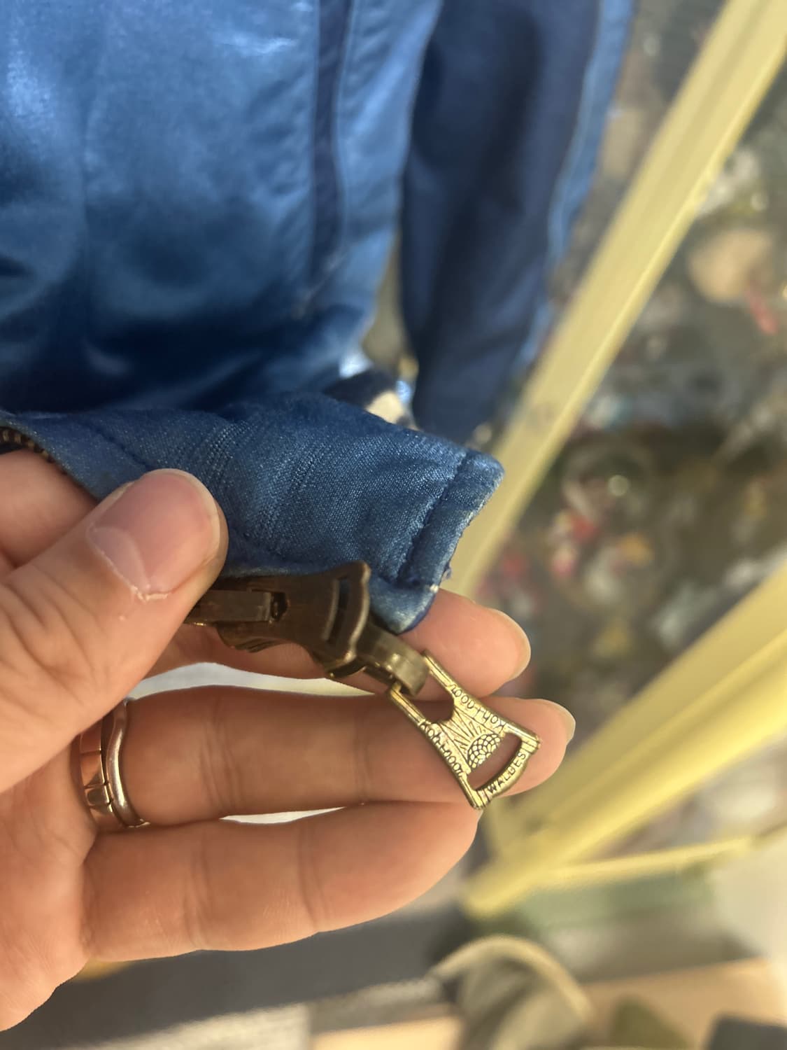 REMI RELIEF 레미릴리프 빔즈별주 리버시블 하와이 스카잔 자수 L 상품이미지2