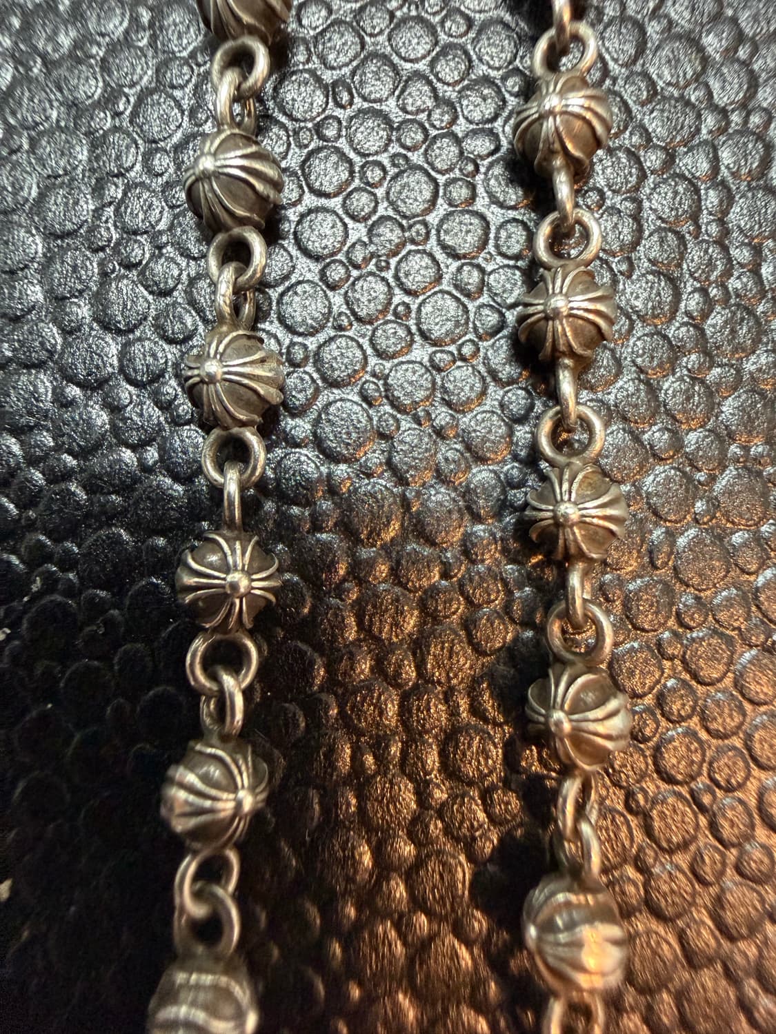 크롬하츠 정품 크로스볼체인목걸이 18인치  국내 해외 수량한정판 팝니다. 상품이미지3