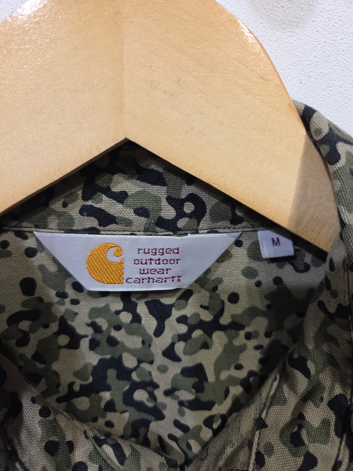 칼하트 WIP L/S 풀러 셔츠 카모플라쥬 상품이미지8