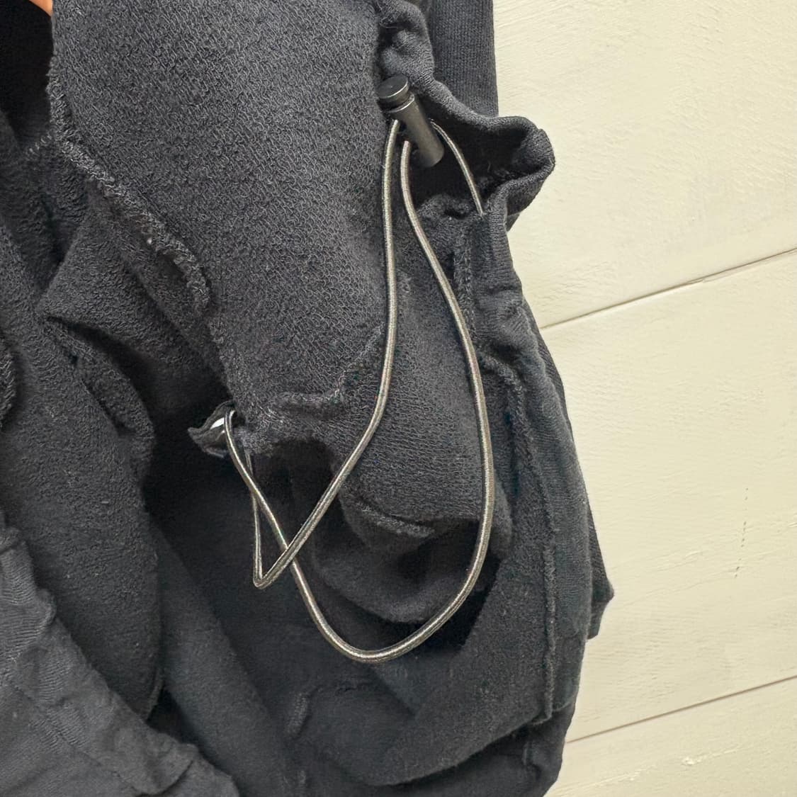 ANTIQUA 블랙 벌룬 펌킨 스트링 롱 스커트 (JPN) 상품이미지4