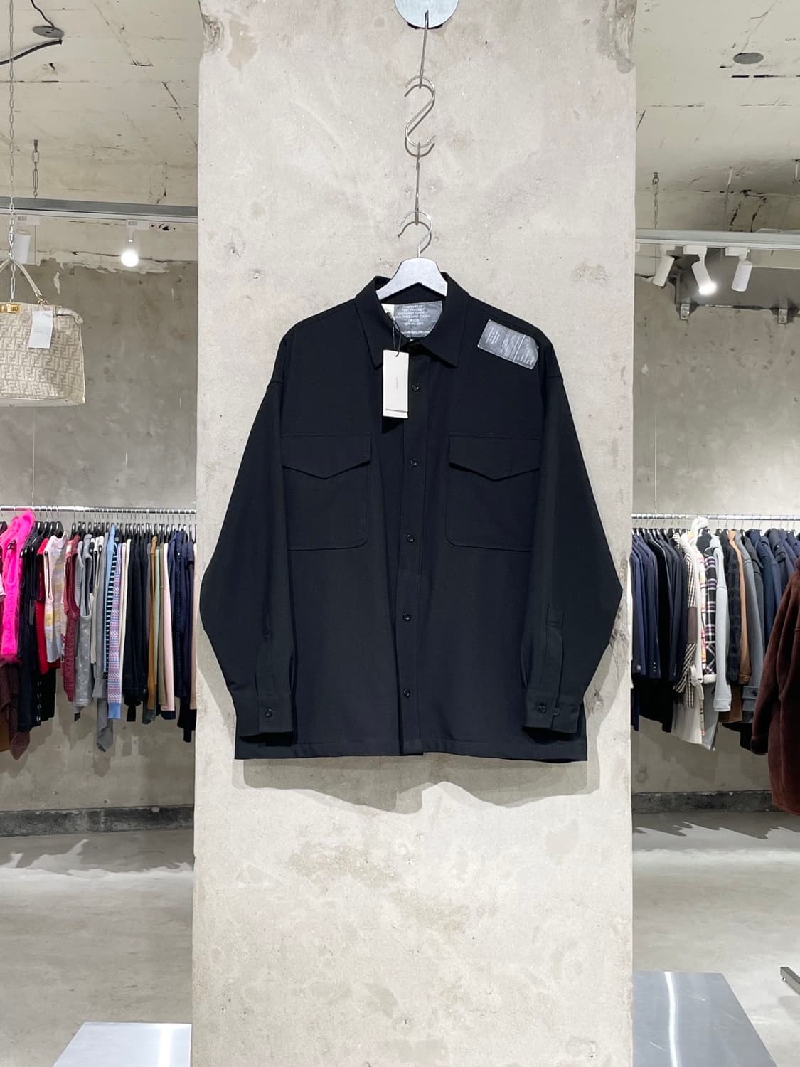 엔 할리우드 25S/S 블랙 테스트 프로덕트 cpo 셔츠 상품이미지1