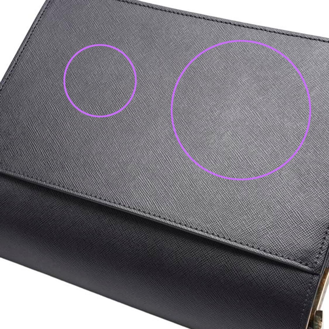 (중고) 마르니 블랙 사피아노 트렁트 미듐 숄더백 상품이미지8