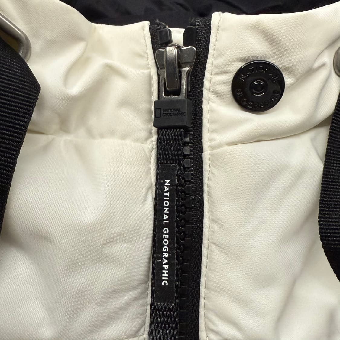 [정품/XS] 내셔널지오그래픽 화이트 푸퍼 패딩 점퍼 b19 상품이미지7