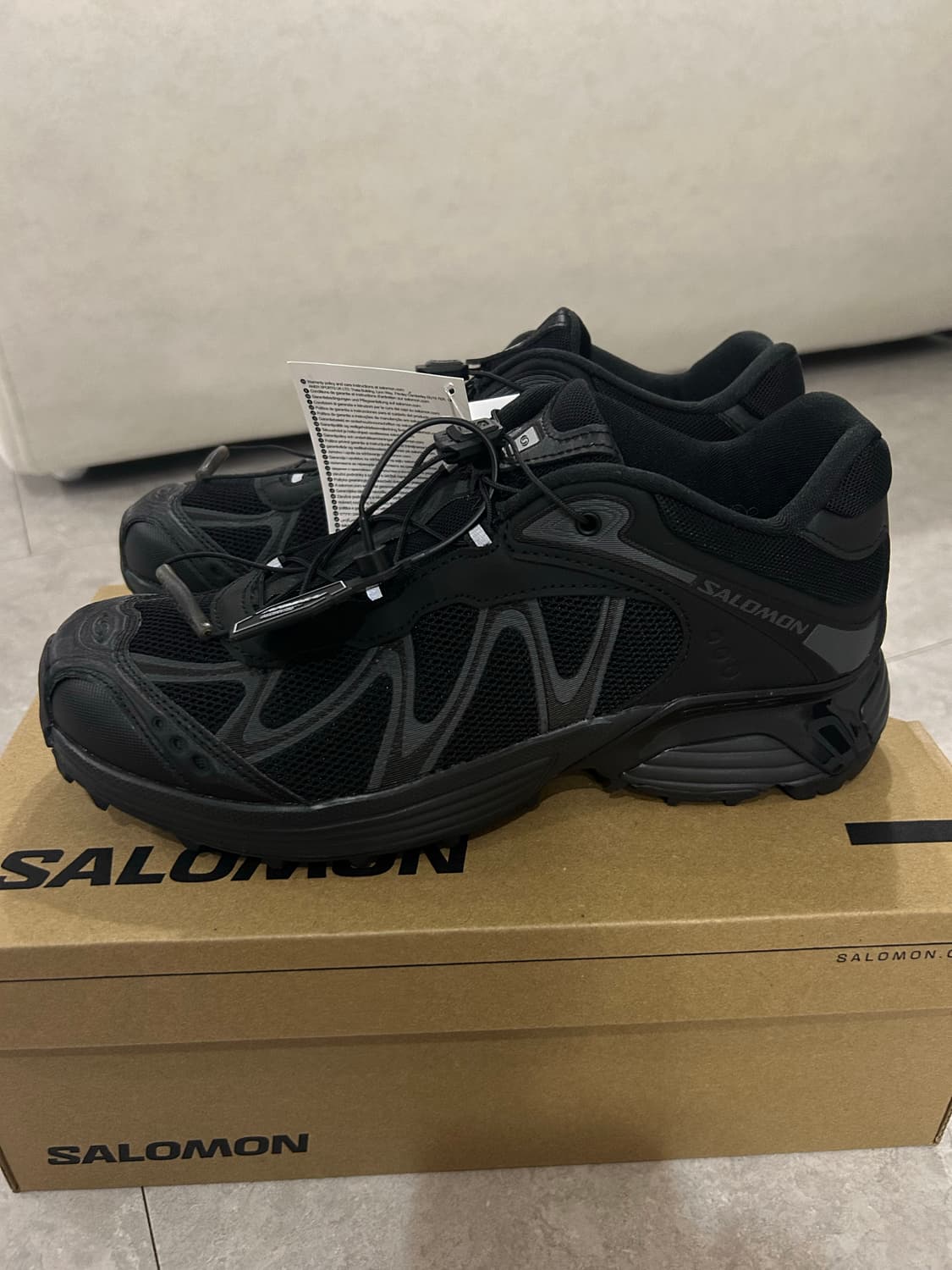 살로몬 XT-위스퍼 블랙 아스팔트 상품이미지2