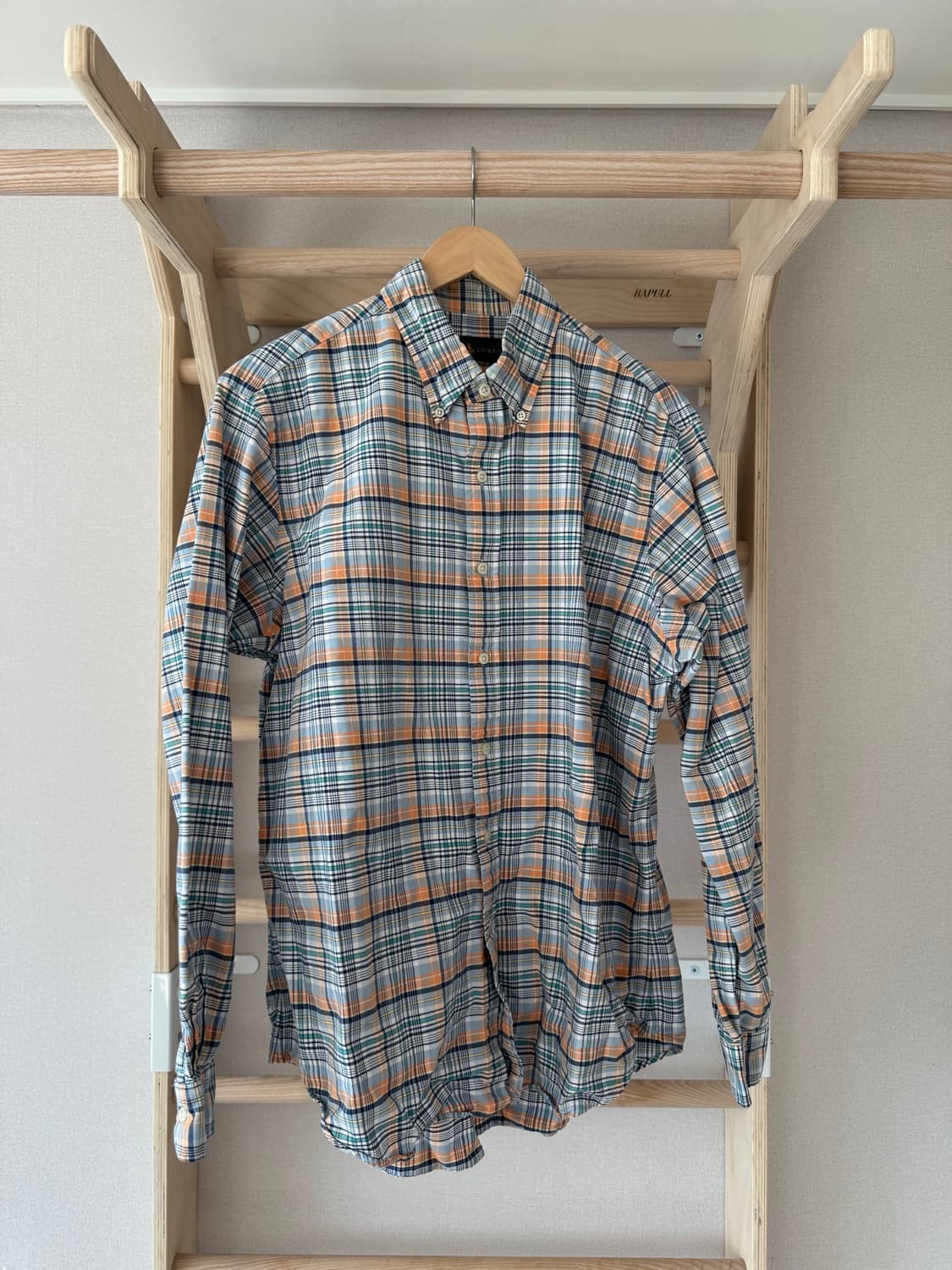 폴로 멀티포니 옥스포드 체크 셔츠 상품이미지1