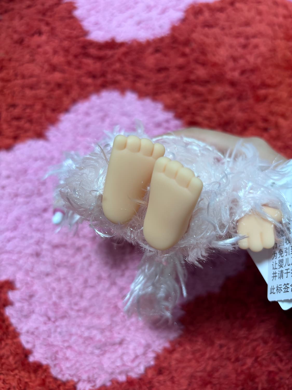 모코모코 몬치치 웻헤어 핑크 s사이즈 상품이미지5