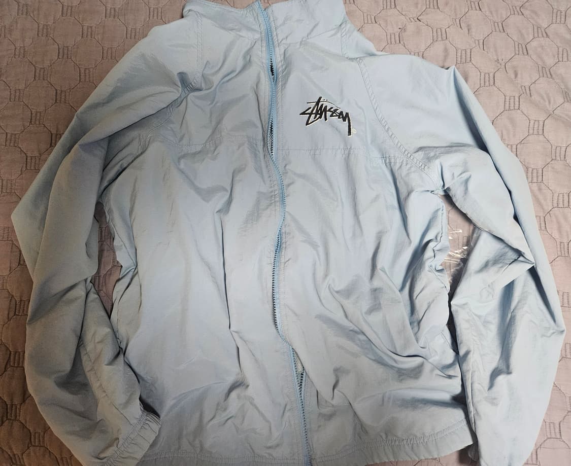 [L]스투시 윈드브레이커 자켓 스카이 블루 상품이미지1