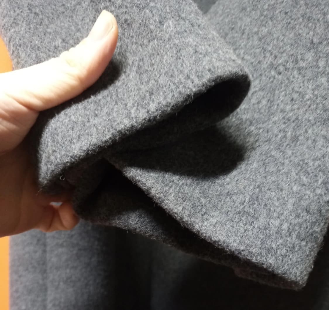 MNGU/그레이 싱글 체스터 코트/L(105) 상품이미지3