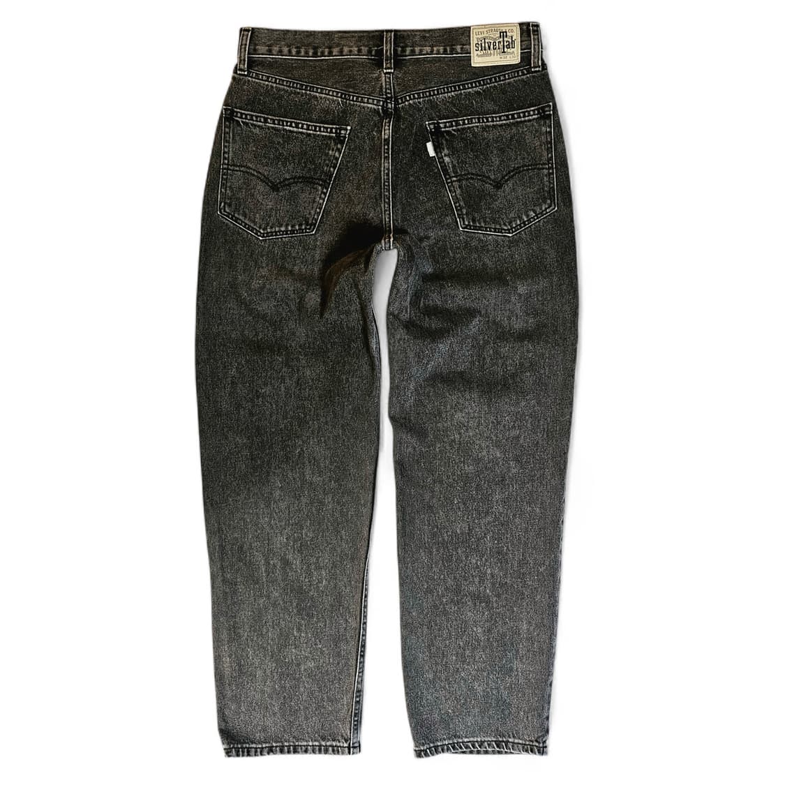 [32X32][리바이스] 실버탭®루즈핏 블랙 데님# 상품이미지1