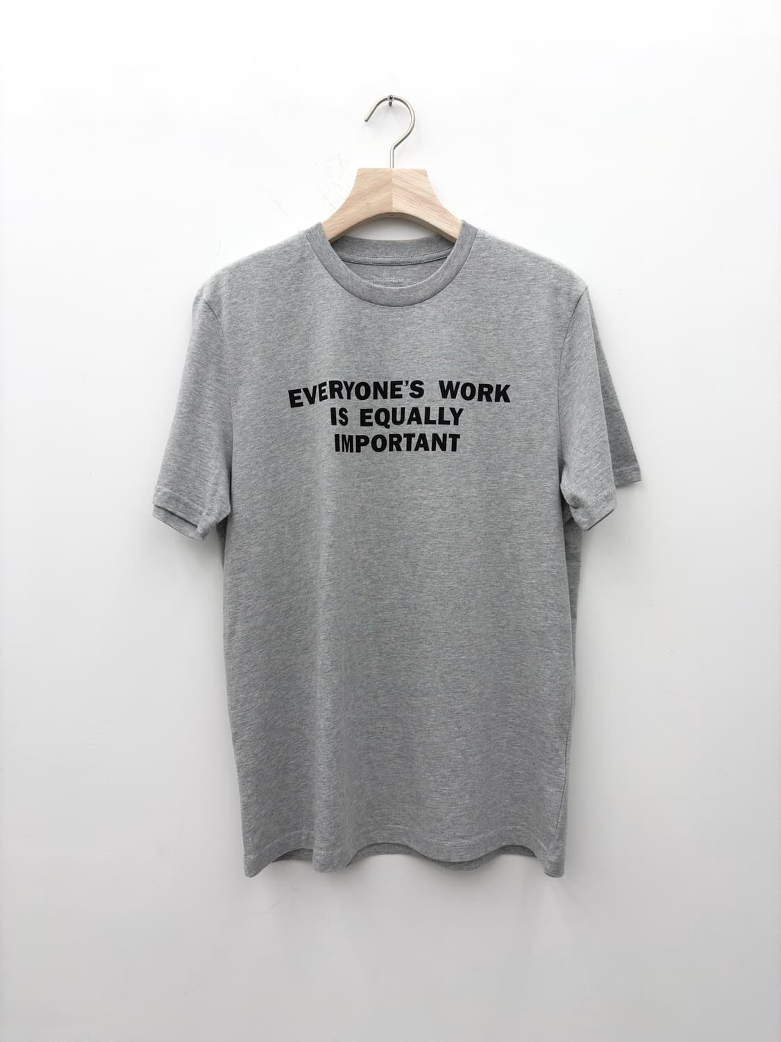 JENNY HOLZER GREY WORK T-SHIRT 상품이미지1