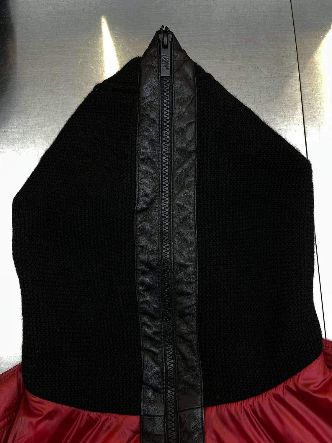 아르마니 꼴레지오니 워터 리펠런트 나일론 후드자켓 상품이미지6