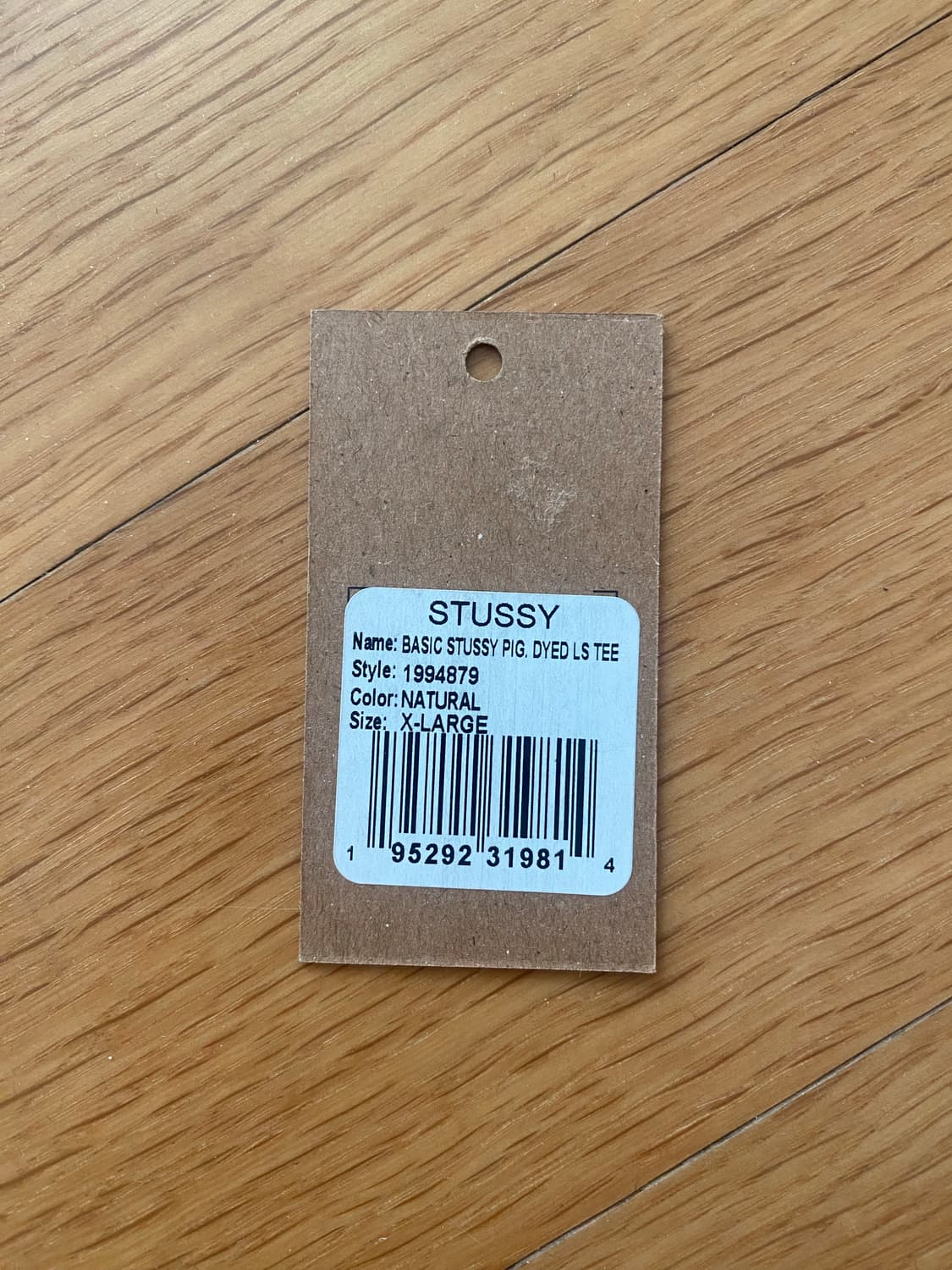 스투시 롱슬리브 티셔츠 XL 공홈구입 상품이미지6