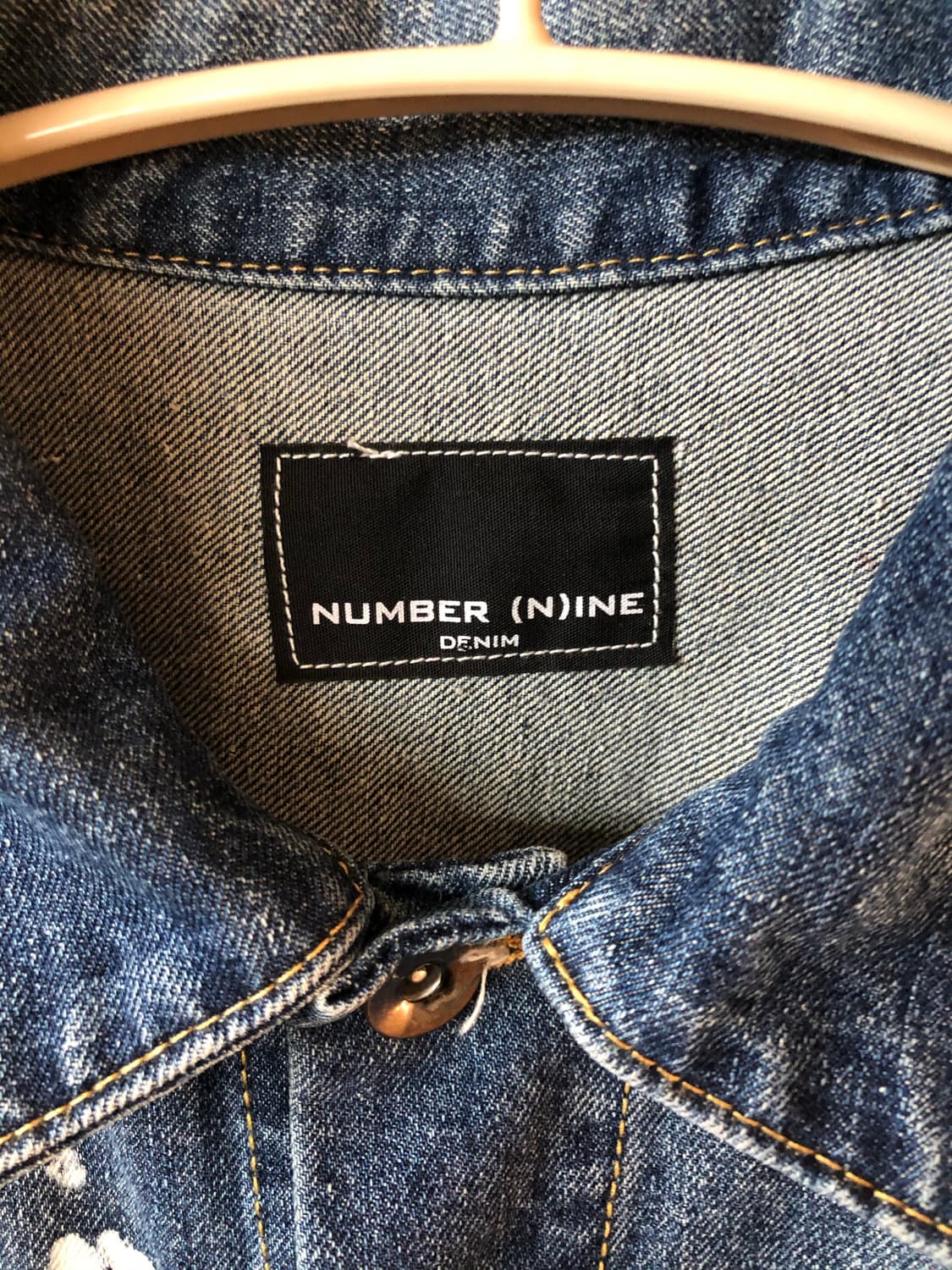 Number nine 페인티드 데님 자켓 s 상품이미지7