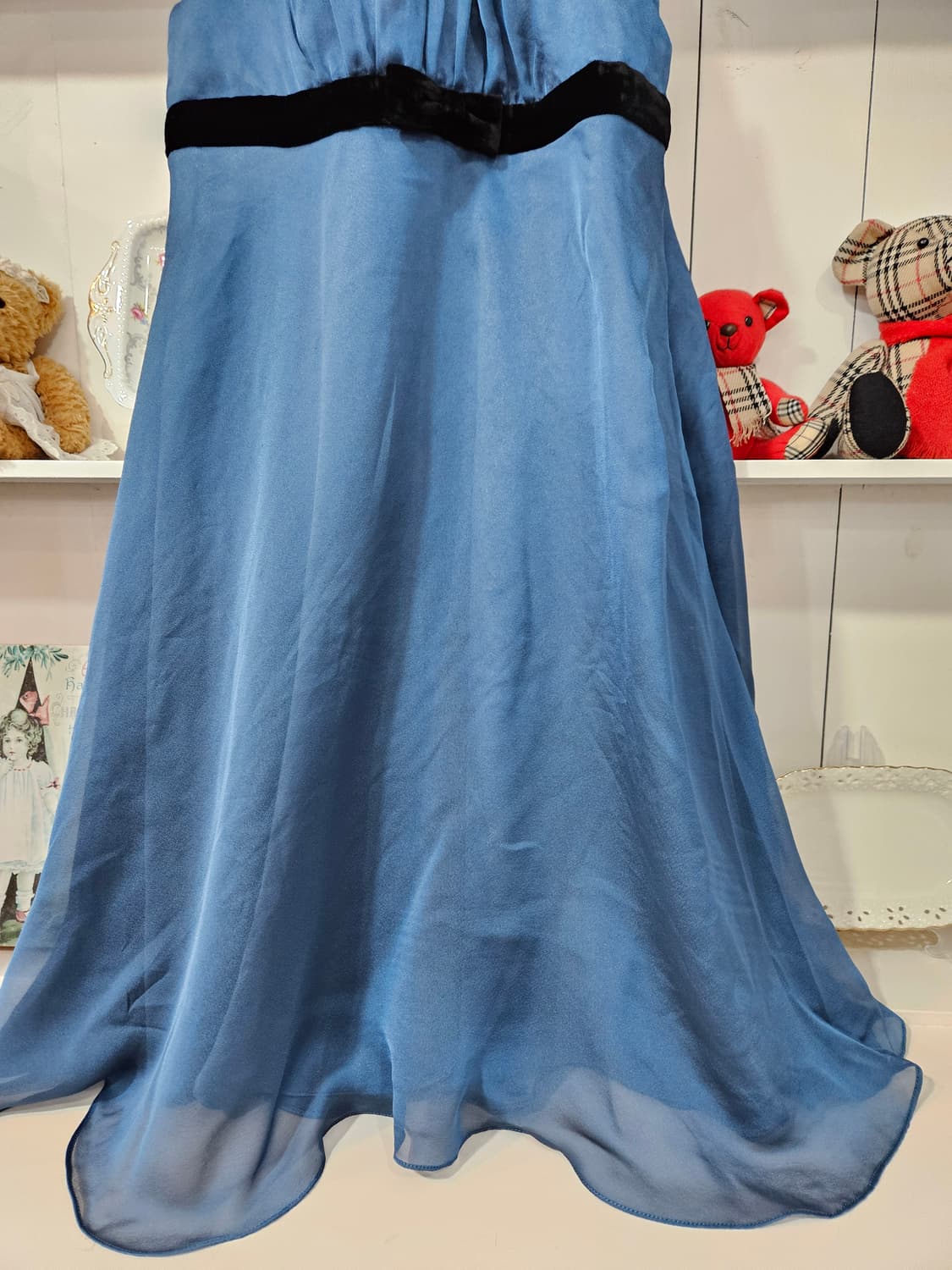 쉬폰 홀터넥 원피스 상품이미지4