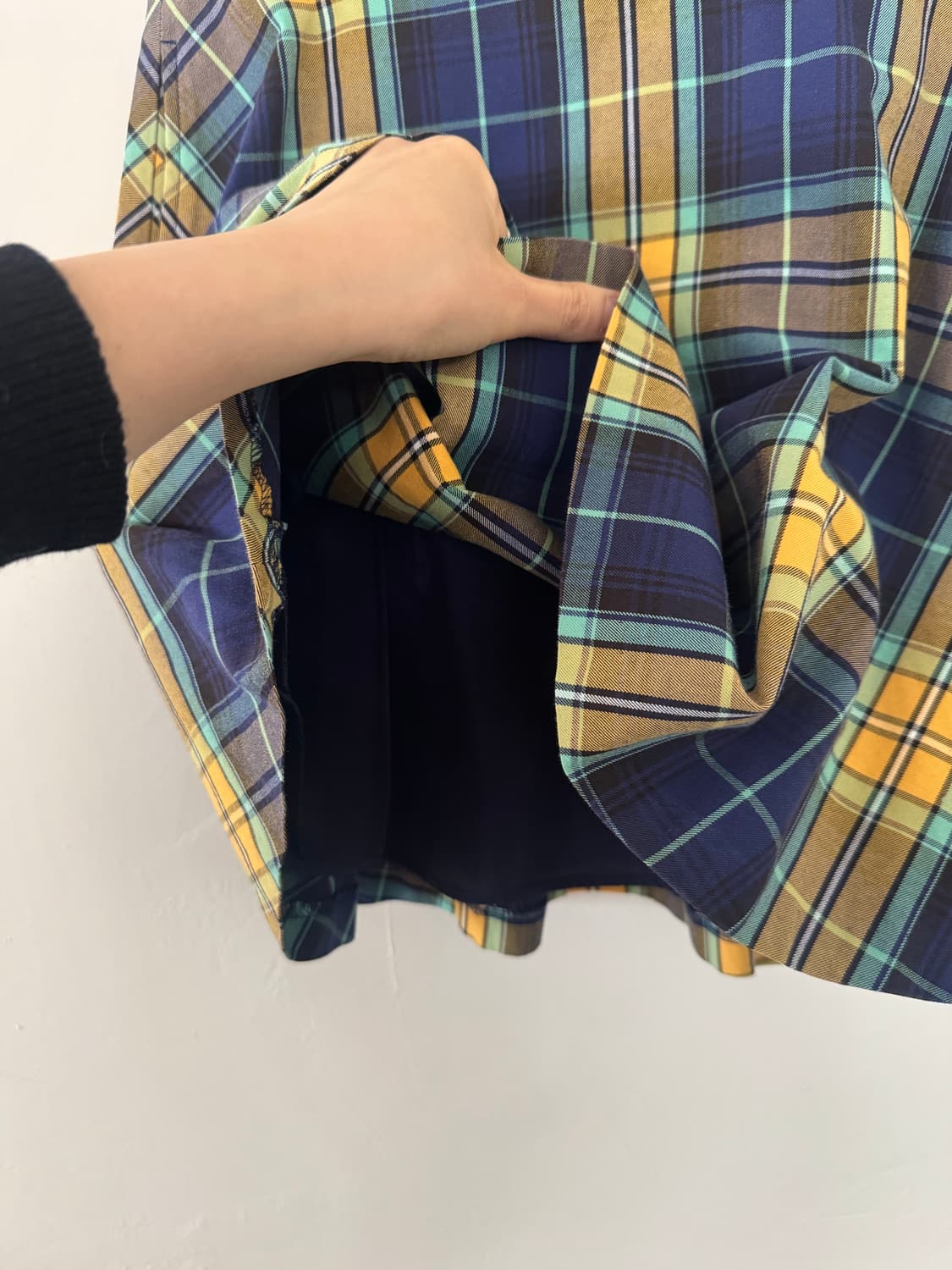 IENA 이에나 타탄 체크 플레어 스커트 상품이미지5