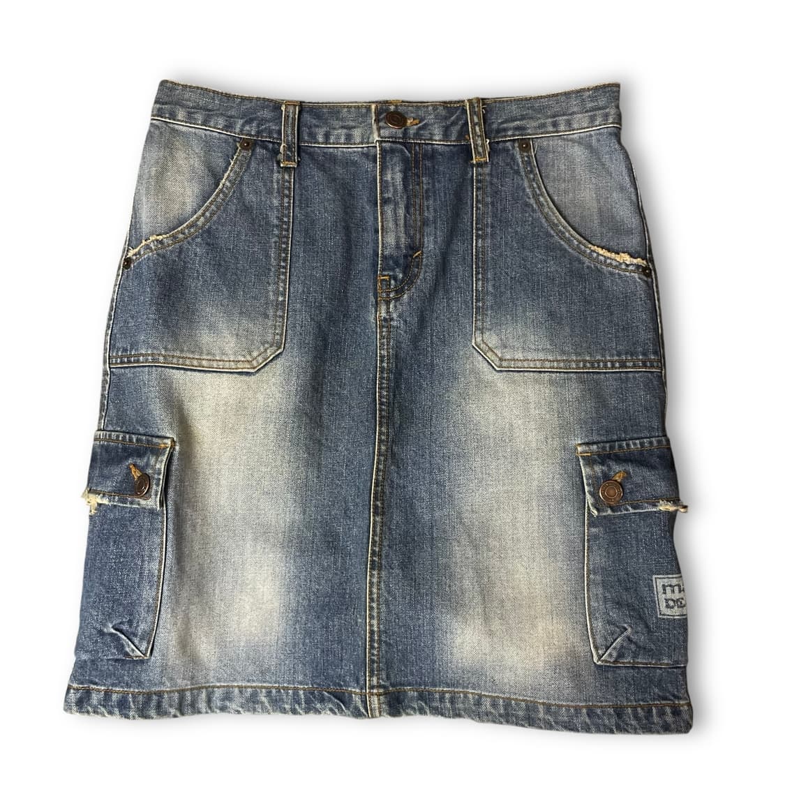(28) 마루 데님 카고 H라인 스커트 상품이미지1
