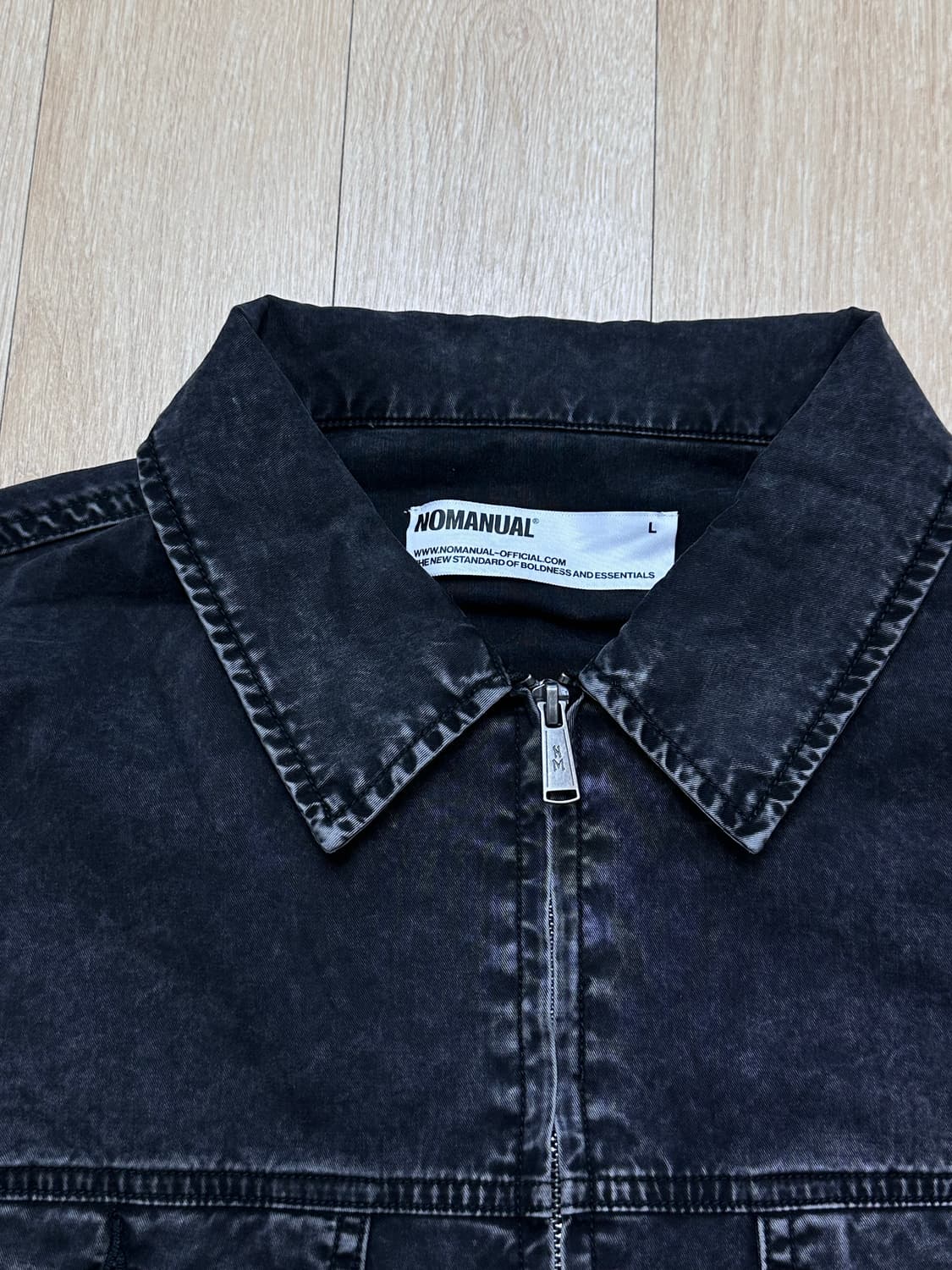 [L] 노매뉴얼 슬래시 트러커 자켓 상품이미지6