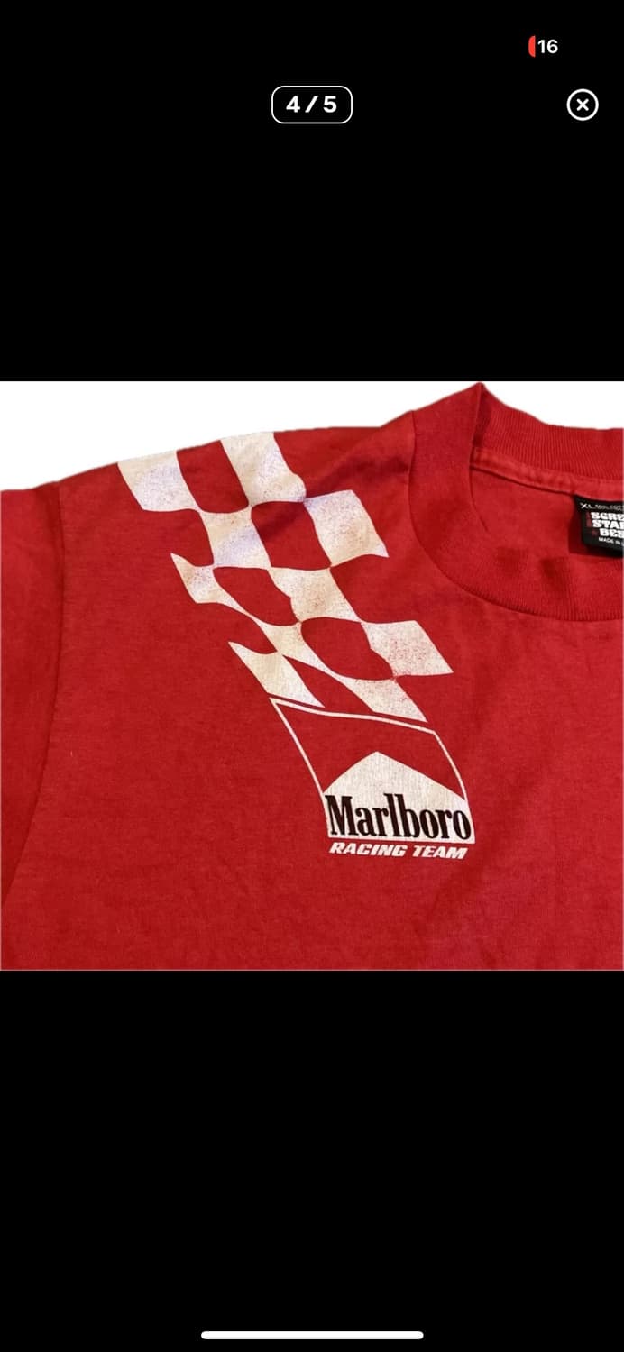 말보로 빈티지 티 90's made in USA  상품이미지4