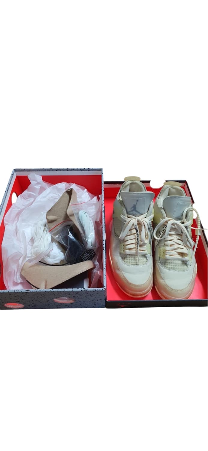 Nike Jordan 4 Off-White Sail 상품이미지1