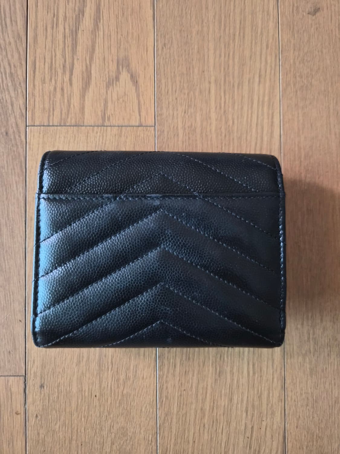 (정품) 생로랑 엔벨로프 마틀라세 반지갑 블랙 (명품 여성 가방) 상품이미지3