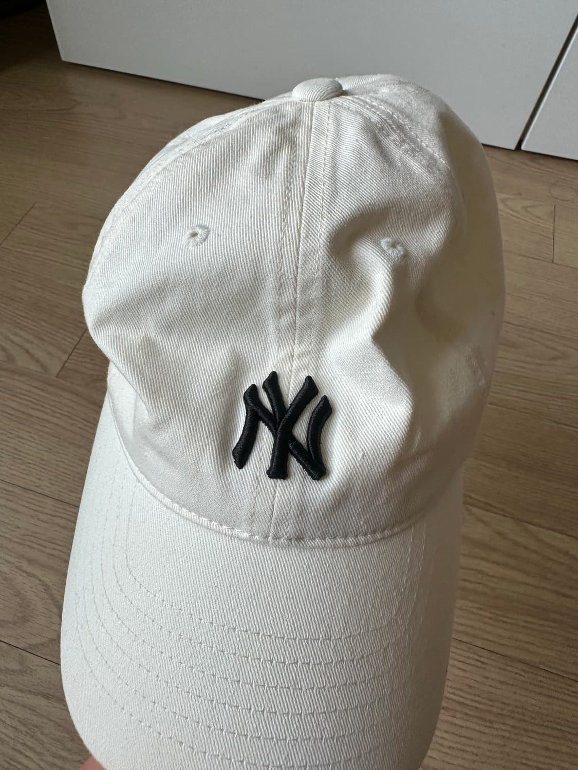 MLB 뉴욕 양키스 볼캡 (화이트 아이보리) 상품이미지2
