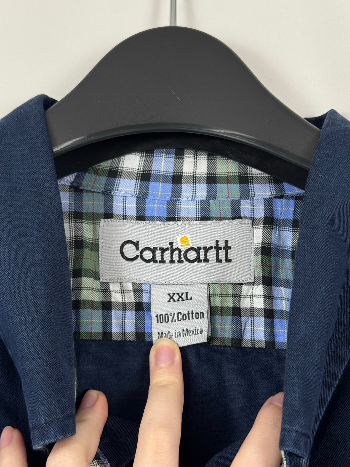 b185) 칼하트 워크 청셔츠 상품이미지3