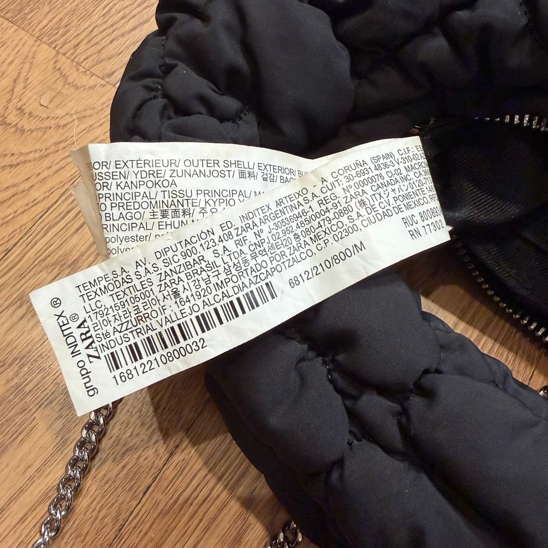 ZARA 하트 퀄티드 마이크로 미니숄더백 상품이미지2