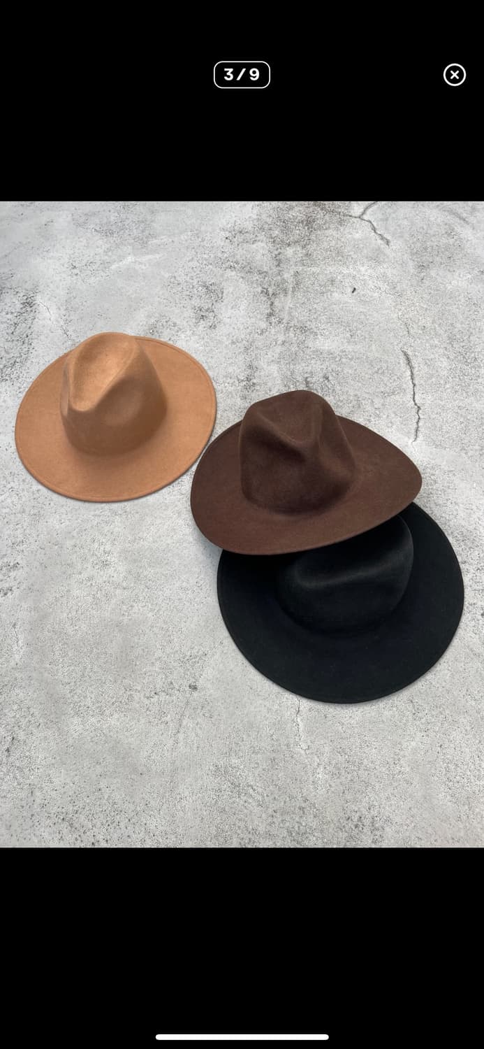 블랙 페도라 상품이미지6