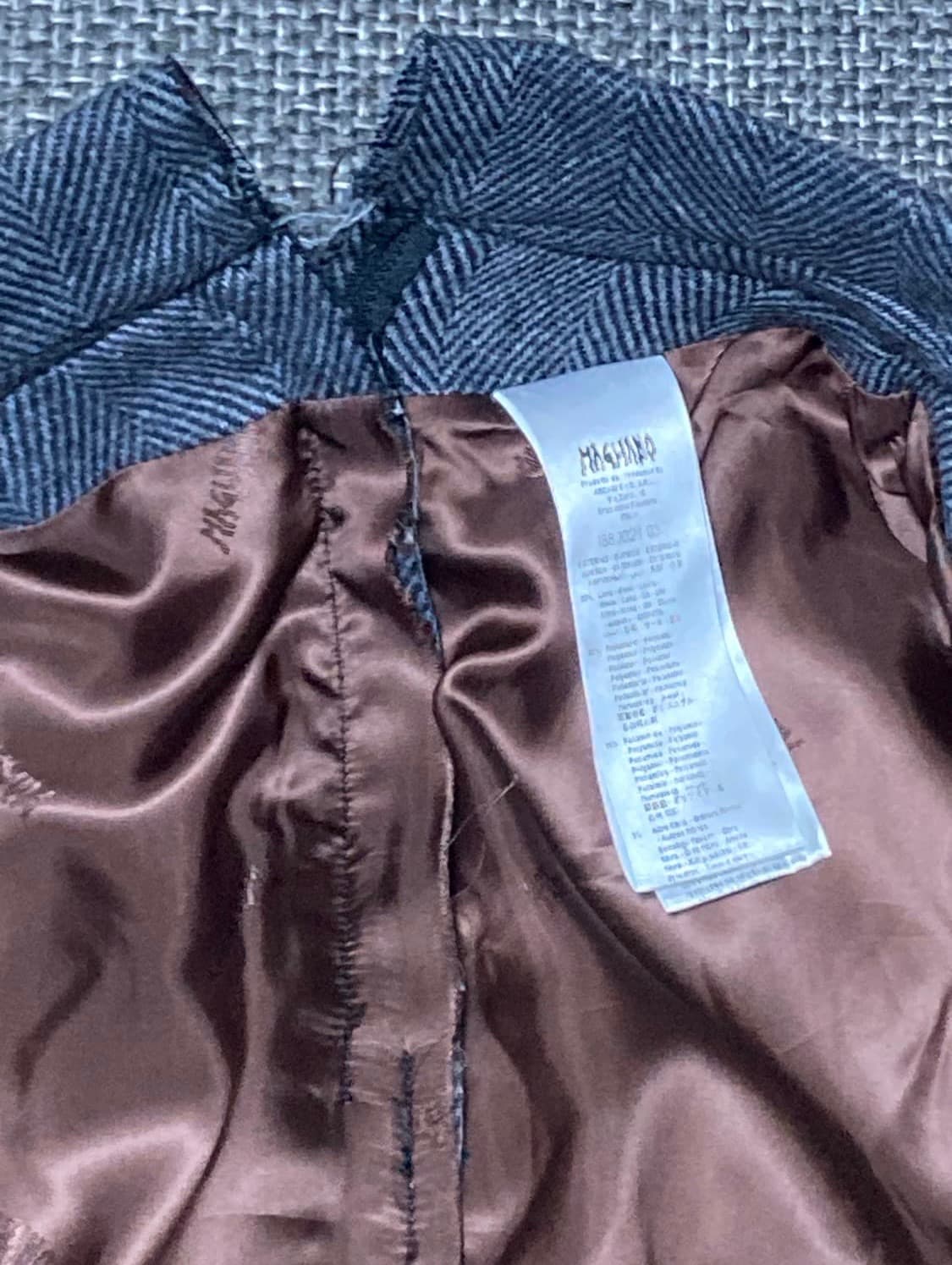 마리아노 해링본 코트 [M] 상품이미지7