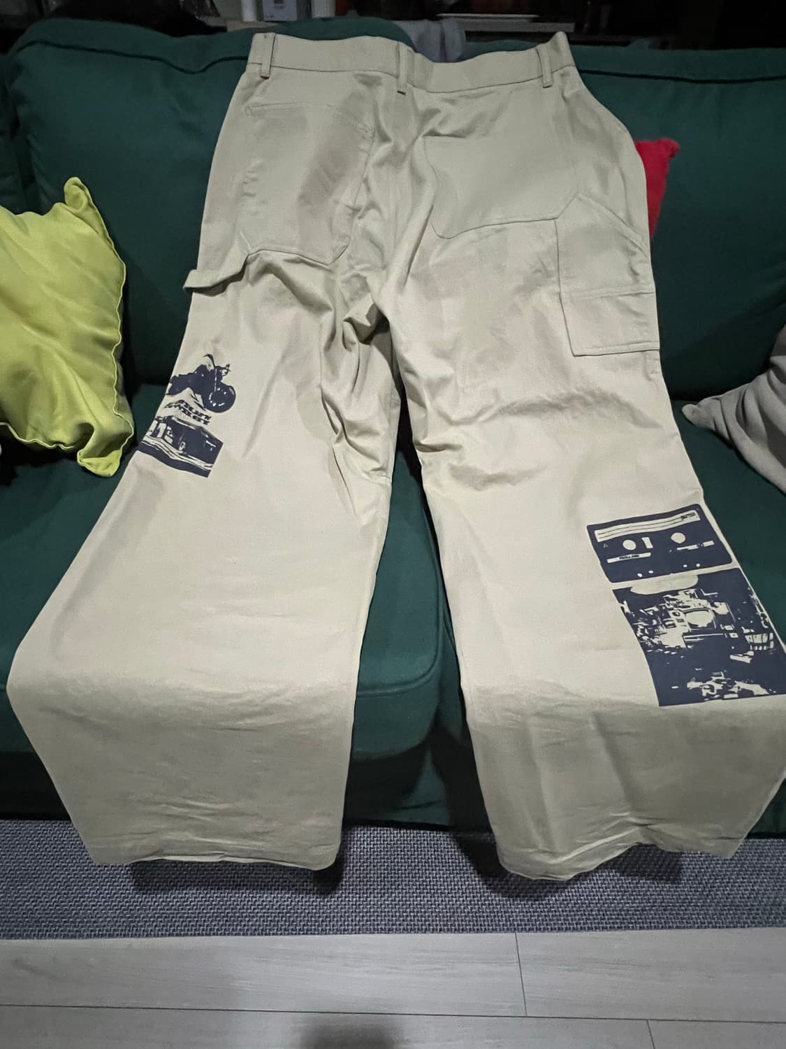 트릴리온 카펜터 팬츠 베이지 상품이미지7