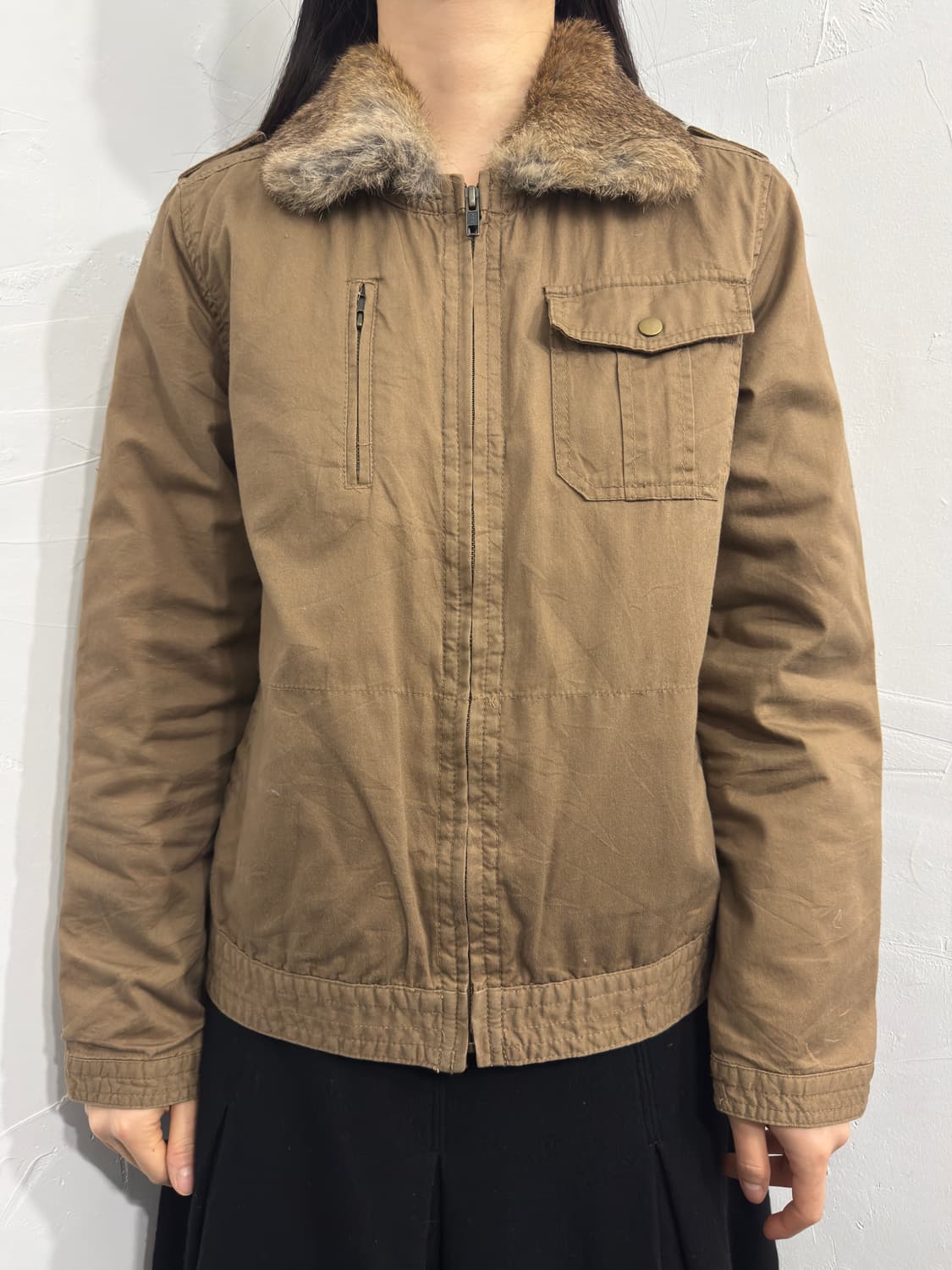 lepsim fur detail jacket 상품이미지1