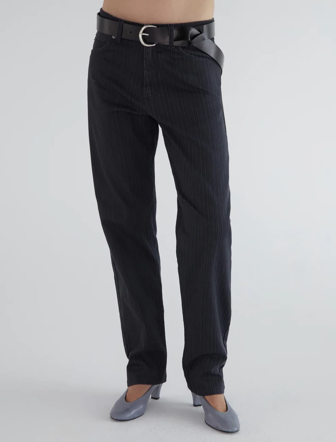 [36,38]팔로마울 Brom 스트라이프 데님 팬츠 상품이미지3