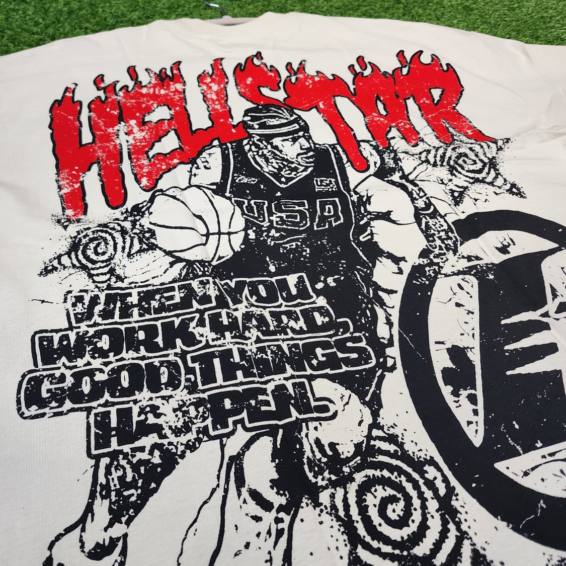 헬스타 Hellstar 오버핏 반팔 XL 상품이미지10