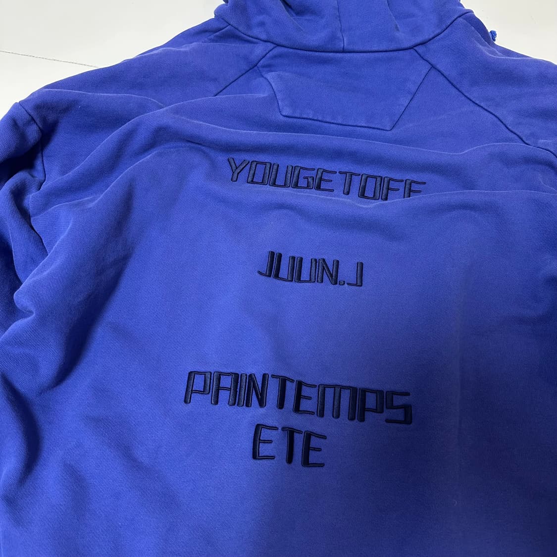 준지 junn.j 워싱 후드 (22fw) 상품이미지3